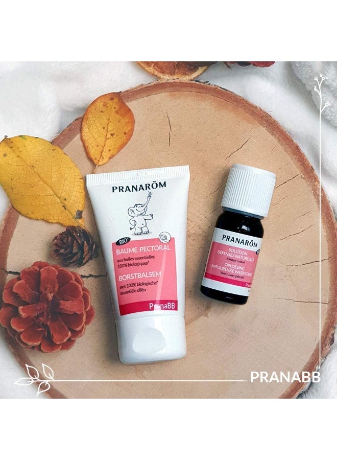 PRANAROM Pranarôm PranaBB Organic Natural Defenses Solution 10ml - Image 2